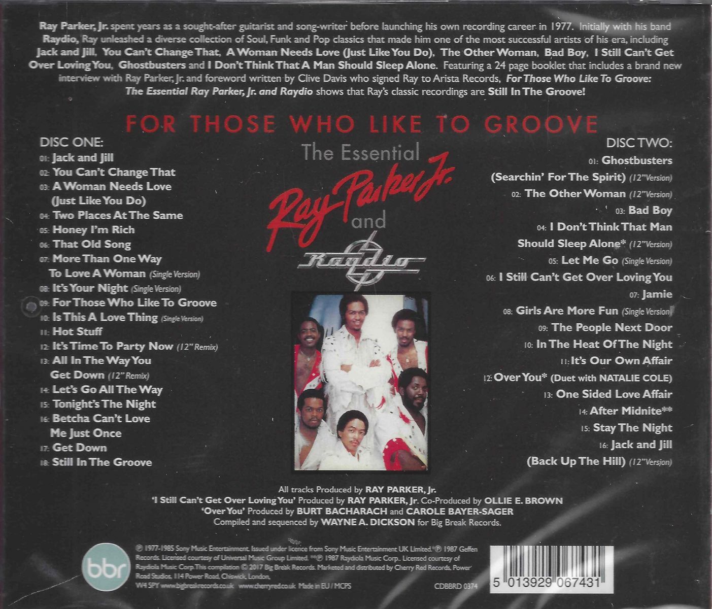 Ray Parker Jr. & Radio - For Those Who Like To Groove 2-cd bbr